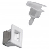 Türverriegelung mit Haken