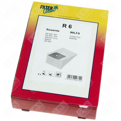 5ER PACK STAUBSAUGERBEUTEL SPACIO STAUBSAUGER - ZR420