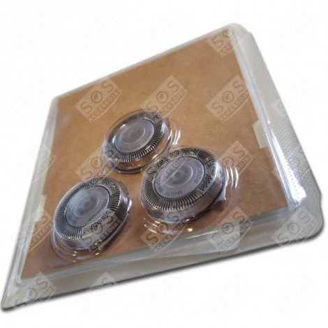 3ER SET SCHERKÖPFE SERIE 5000 RASIERAPPARAT, HAARSCHNEIDEMASCHINE - HQ850, 422203625841