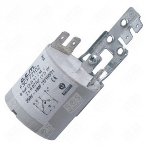 ORIGINALER ANTIPARASITENFILTER WASCHMASCHINE - 55X6115