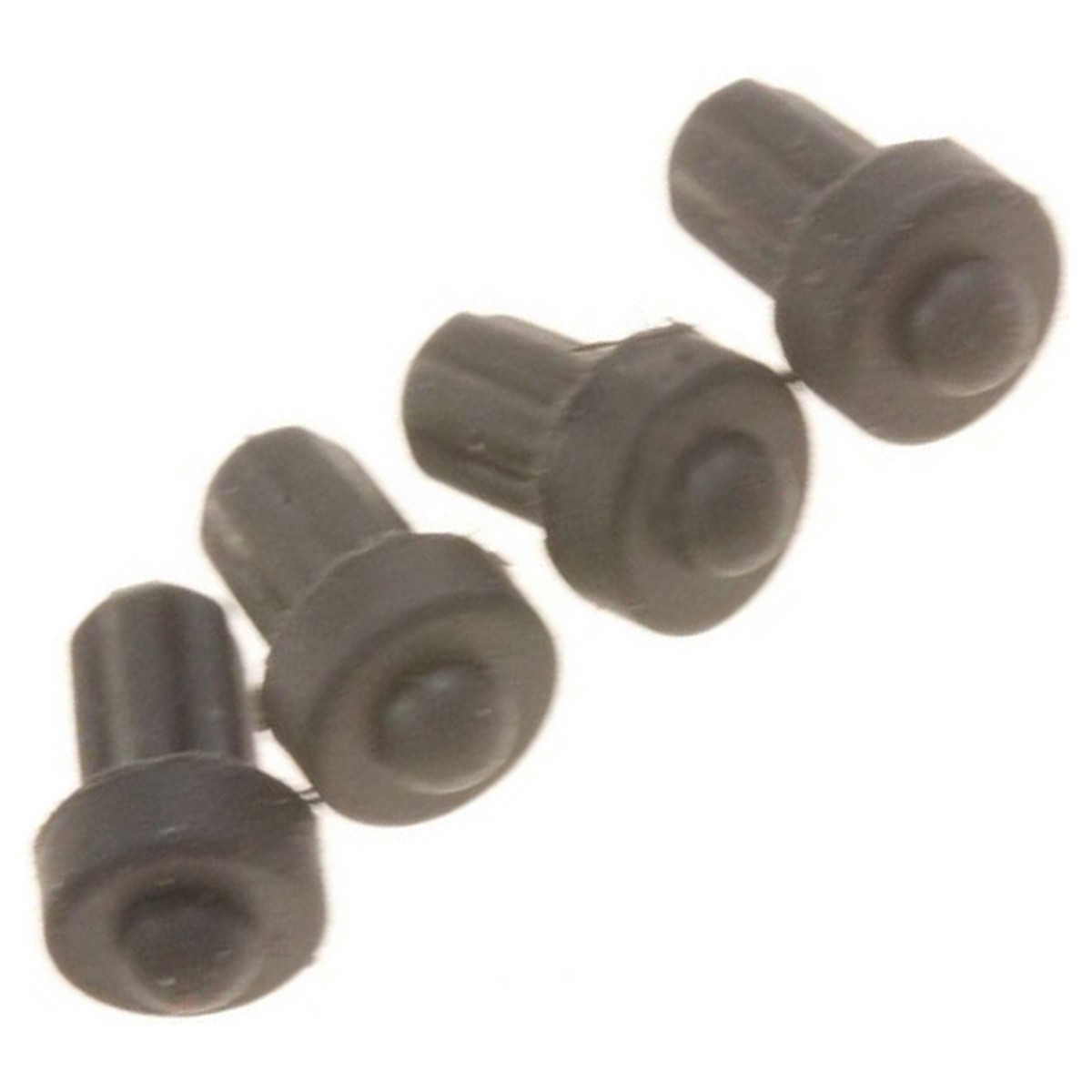 Gummipufferset für Gasmuldengitter, original WHIRLPOOL, BAUKNECHT  