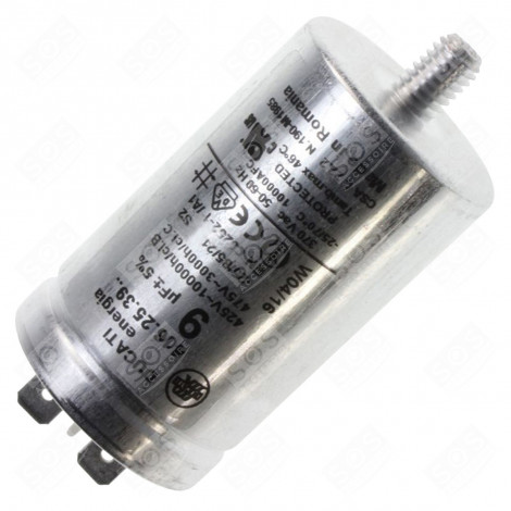 KONDENSATOR 9 UF, ORIGINAL GESCHIRRSPÜLER, SPÜLMASCHINE - C00279463, 00416450