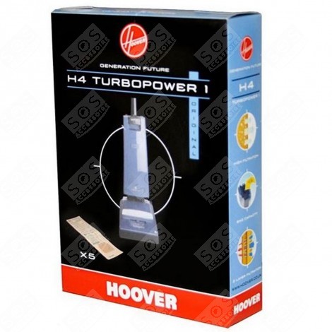 BOITE DE 5 SACS H4 TURBOPOWER1 STAUBSAUGER - 09173691