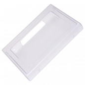 Transparente Vorderseite des Gemüsefachs