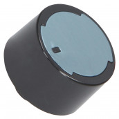 Original schwarzer Knopf