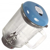 Glas-Mixbehälter, komplett