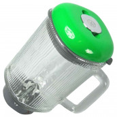 Glas-Mixbehälter, komplett