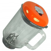 Glas-Mixbehälter, komplett