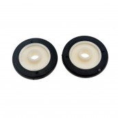 1 Satz mit 2 Tragrollen für Trommellager