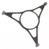 Drehkreuz mit 3 Rollen