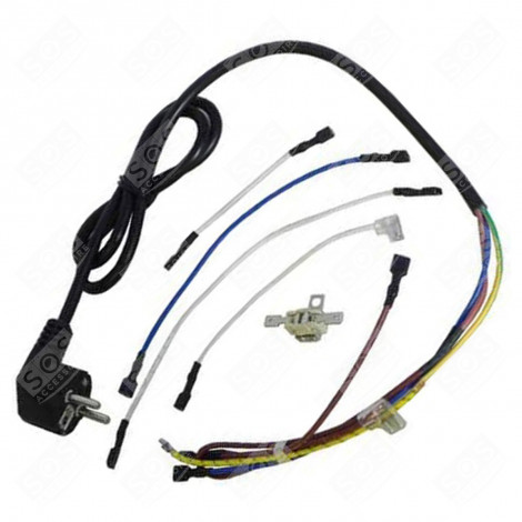 KABEL/SCHWARZ+SICHERUNG DAMPFGARER, DAMPFKOCHER - SS-990699