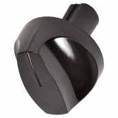 Original schwarzer Knopf