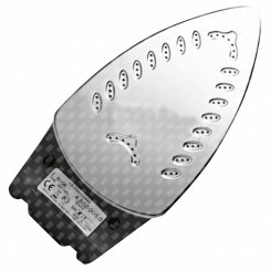 Dampfbügeleisen mit leichter Sohle