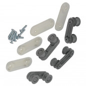 Lager für Schubführungen des Korbs