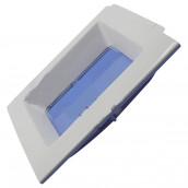 Tür mit Griff und Haken