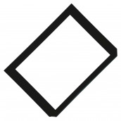 Türscheibe innen, original