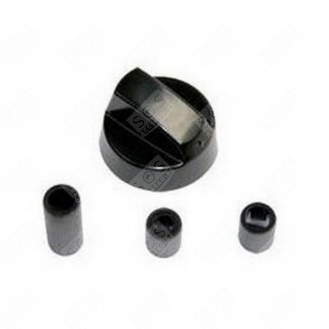 UNIVERSAL KNEBEL FÜR KÜCHENHERD (SCHWARZ) BACKOFEN, KÜCHENHERD - 21815