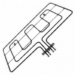 Grillelement Herd 2500 W