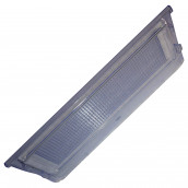 Glasablage über Gemüsefach