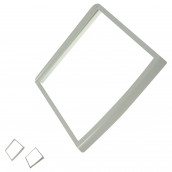 Glasboden über Gemüseschale (166A)