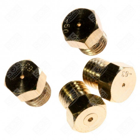 SATZ INJEKTOREN, BUTAN-PROPAN-DÜSEN ORIGINAL BACKOFEN, KÜCHENHERD - C00326576