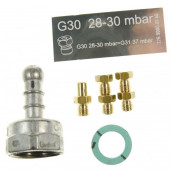 Satz Düsen für Butan