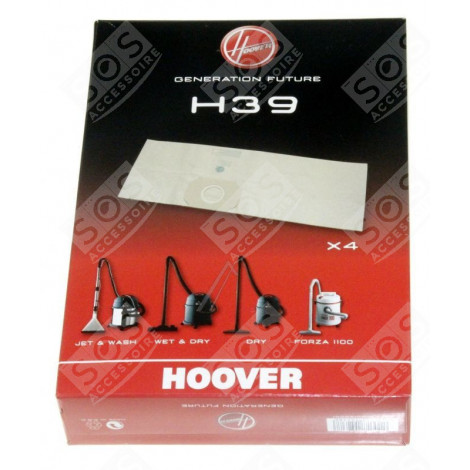 BOITE DE 4 SACS H39 DRY JET &AMP;  STAUBSAUGER - 09189051