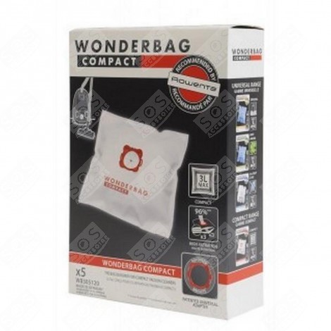BOITE DE 5 SACS STAUBSAUGER - WB305120