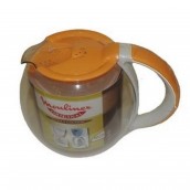 Kanne mit gelbem Deckel Cocoon Solea