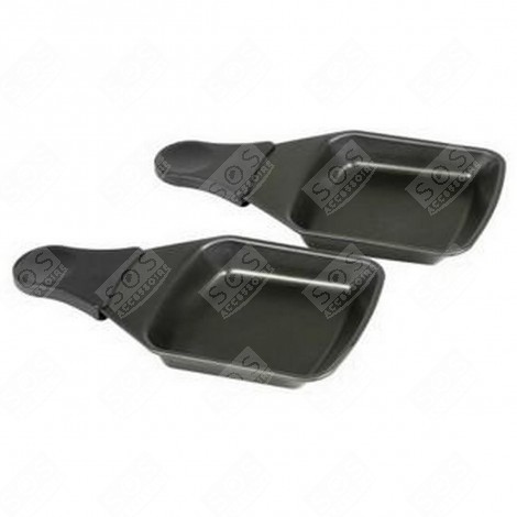 LOT 2 COUPELLES CARRÉES D'ORIG RACLETTE, TISCHGRILL, WOK - XA400202