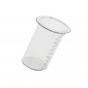 Drücker mit Deckel, original