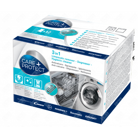 3IN1 REINIGER CARE+PROTECT 12X50G WASCHMASCHINE - 35601768 , CDP1012