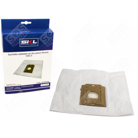 BOITE 5 SACS TYPE K COMPATIBLE STAUBSAUGER - 00468265