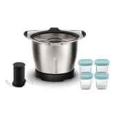 Mini-Schüssel + 4 Glasbehälter