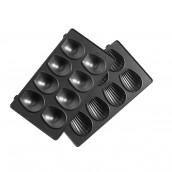 Set mit 2 Blechen für Madeleines