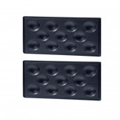 Zwei Mini-Waffelplatten