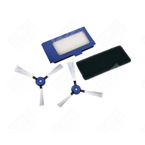 4 FILTER 2 SEITENBÜRSTEN STAUBSAUGER - ZR710101
