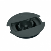 Deckel + Antriebswelle