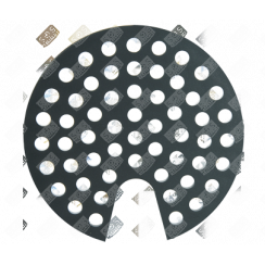 Abtropfgitter arktisgrau