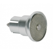 Saphir-Scheibe mit grobem Korn