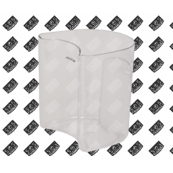 Fruchtfleischbehälter