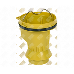 Staubabscheider gelb + Dichtung