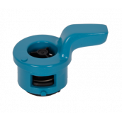 Türkisfarbene Ventil