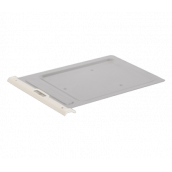 Weißer Staubfangschublade