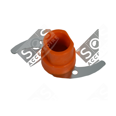 ORANGE GERIFFELTES MESSER KÜCHENMASCHINE - SS-1530000649