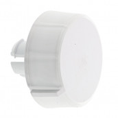 Originale weißer Knopf