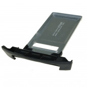 Schublade + Griff schwarz