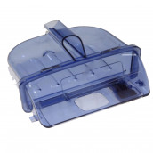 Kompletter blauer Behälter