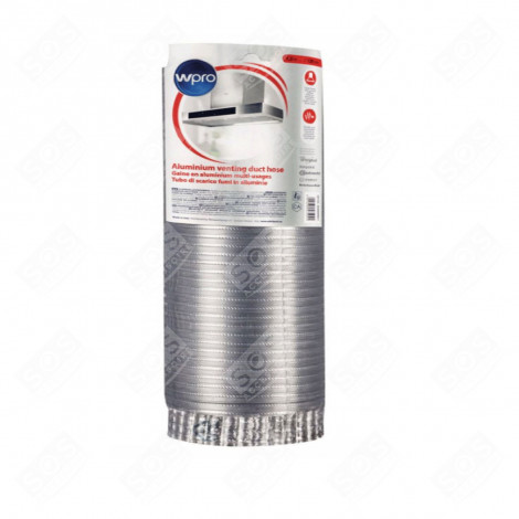 Yuanpgky Aluminium-Luftschlauch Für Diesel-Standheizung - 100cm, Schwarz, 75mm Durchmesser