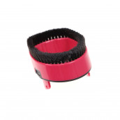 Kleine abnehmbare rosa Bürste